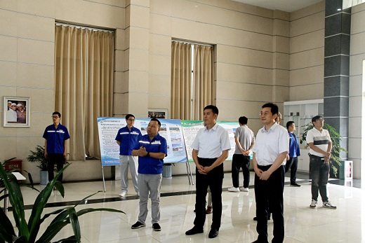 市領導來六國化工調研發展新質生產力工作