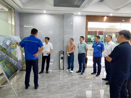 市領導督導通華物流?；愤\輸安全工作