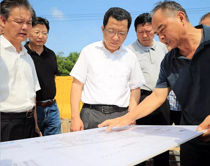 丁純在督導生態環境問題整改工作時強調    堅定扛起生態環保政治責任    堅決守護好一江清水向東流