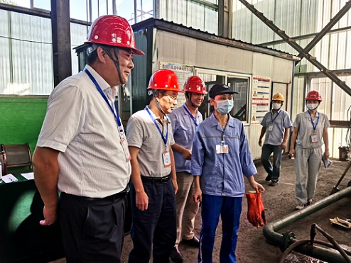 新橋舉行浮選工技術比武實踐考核