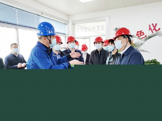 督導(dǎo)節(jié)日期間疫情防控和安全生產(chǎn)等工作　市委書記丁純率隊走進(jìn)華興